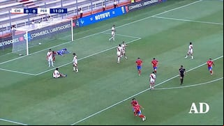 ¡Golpe rápido! Ignacio Vásquez metió el gol para el 0-1 de Perú vs Chile