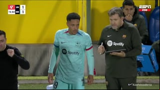 ¡Esperado debut! Vitor Roque se estrenó con Barcelona vs. Las Palmas