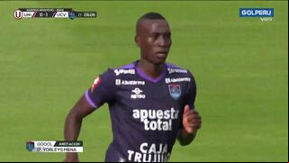 Abrió la cuenta en el Monumental: Mena y el 1-0 para César Vallejo ante Universitario en amistoso