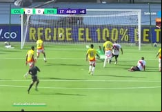 ¡Era el 1-0! Edison Flores tuvo la ventaja de Perú vs. Colombia en Barranquilla